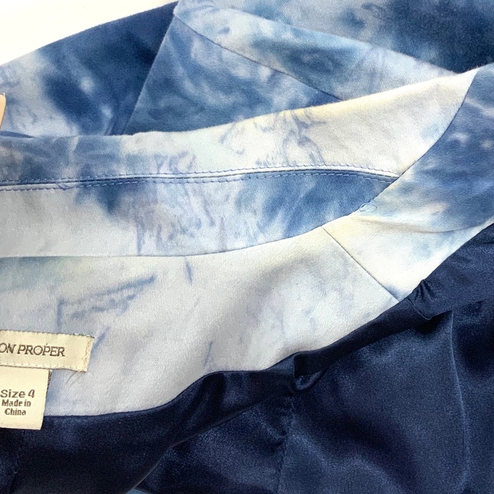 🎉👠HOST PICK👗🎉 BOSTON PROPER Tie Dyed Blazer - Picture 7 of 8